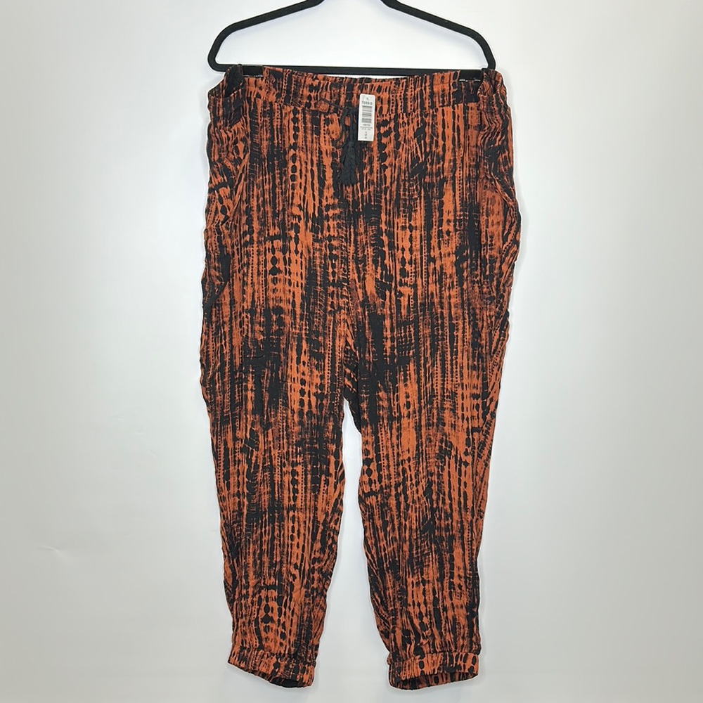 Torrid Relaxed Fit Jogger Gauze Mid-Rise Pant